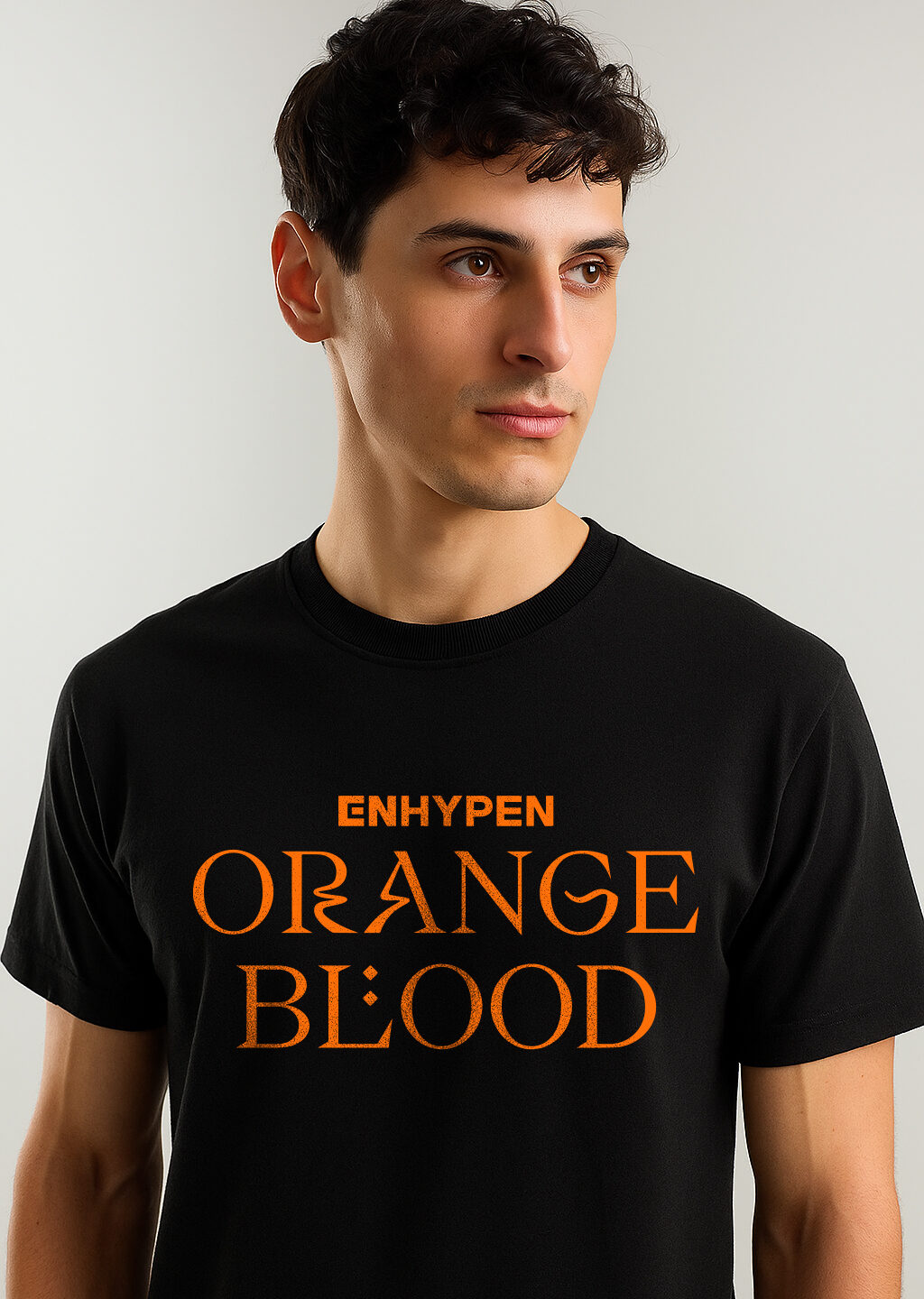 ENHYPEN Orange Blood Logo T-Shirt India