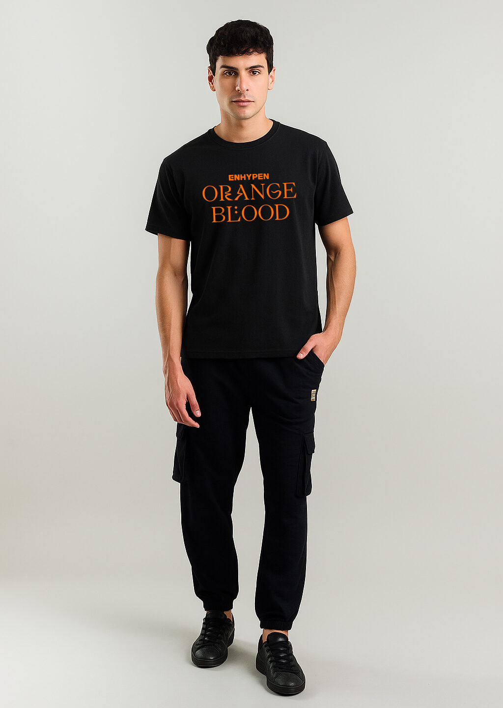 ENHYPEN Orange Blood Logo T-Shirt India
