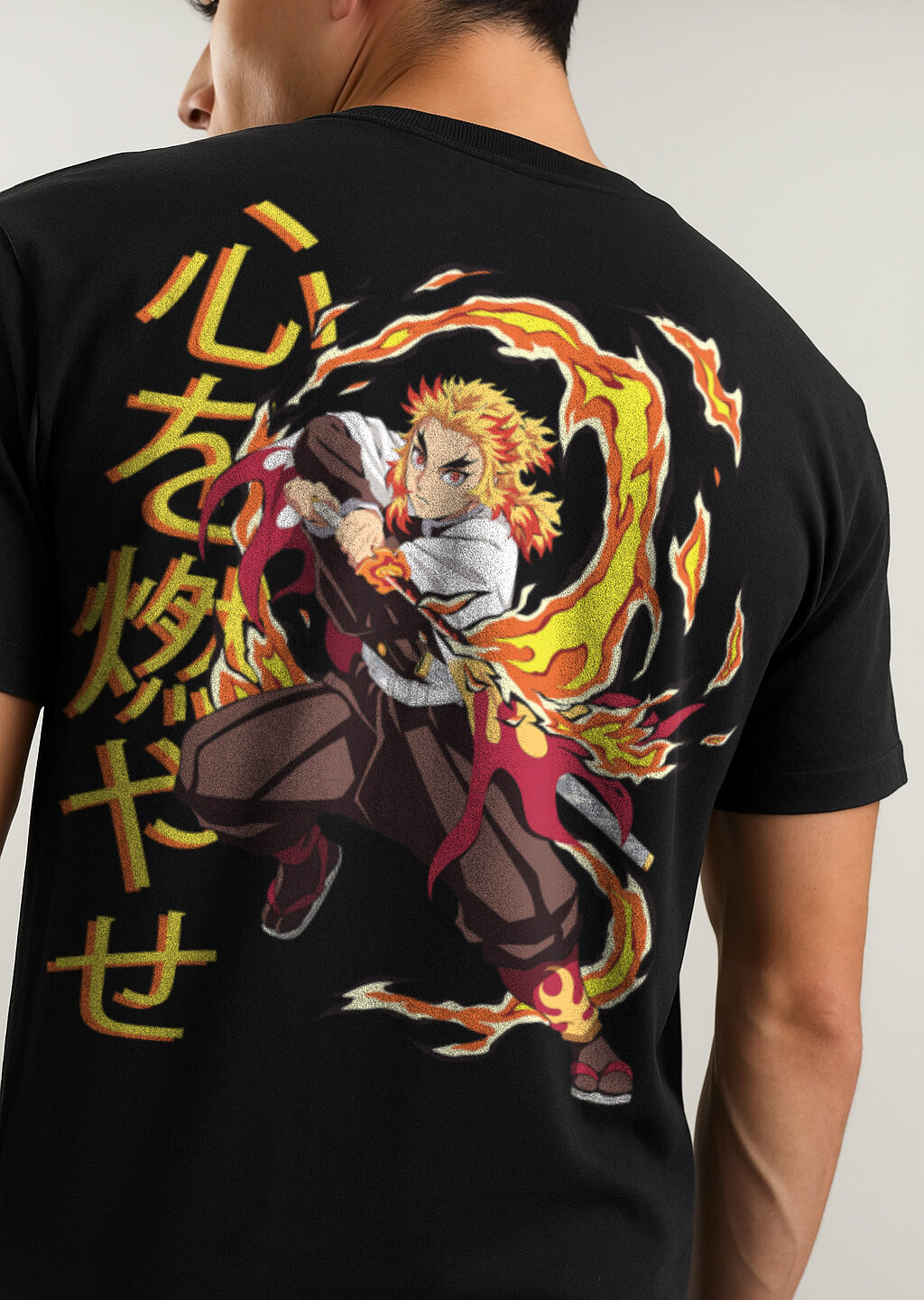 Kyojuro Rengoku Demon Slayer T-Shirt India