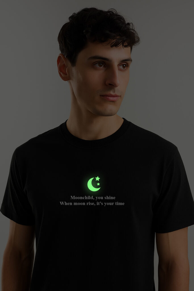 BTS RM MOONCHILD NIGHT GLOW T-SHIRT