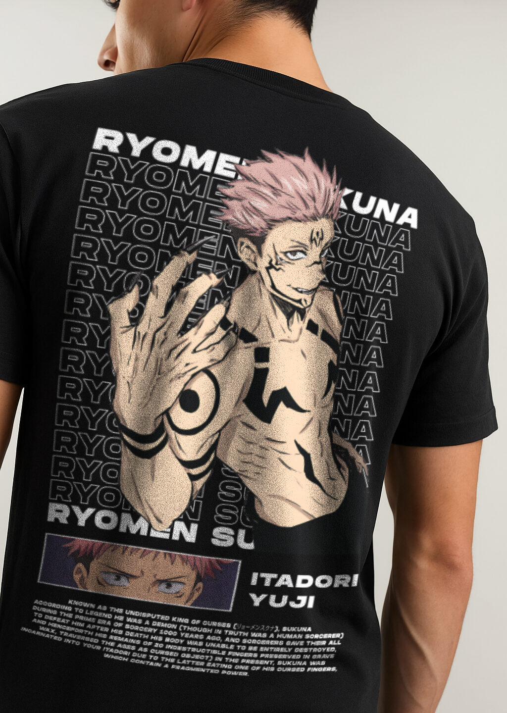 Ryomen Sukuna Jujutsu Kaisen T-Shirt India