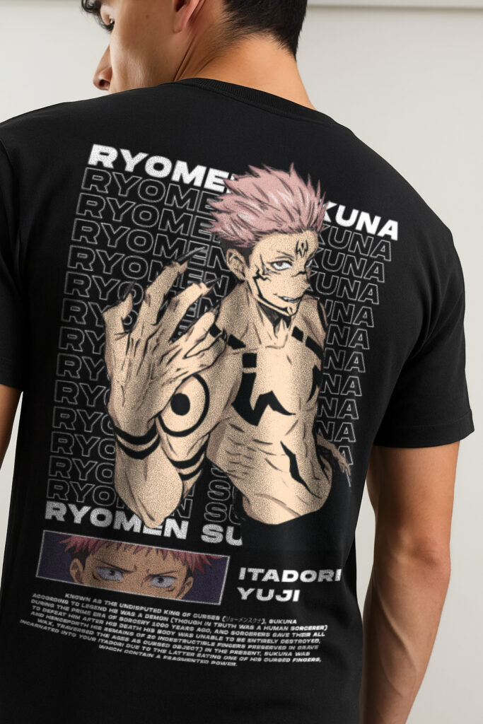 Ryomen Sukuna Jujutsu Kaisen T-Shirt India