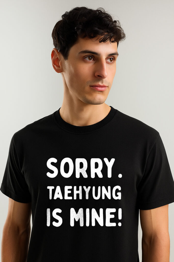 BTS SORRY TAEHYUNG IS MINE T-SHIRT