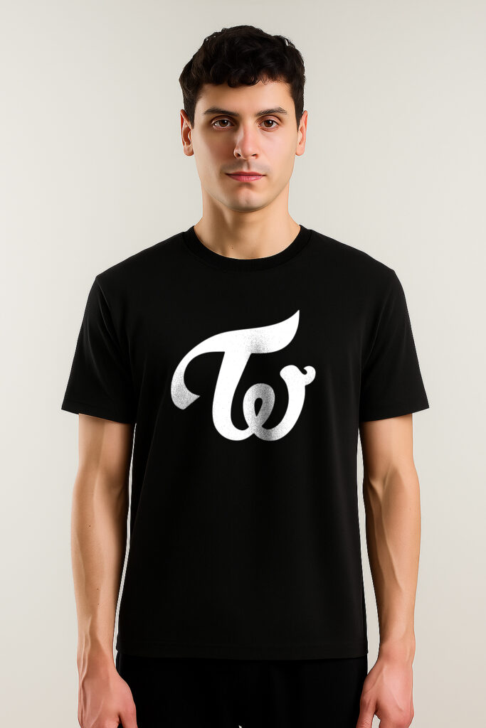 K-POP TWICE LOGO T-SHIRT