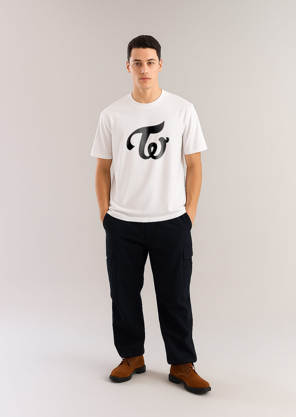 K-POP TWICE LOGO T-SHIRT