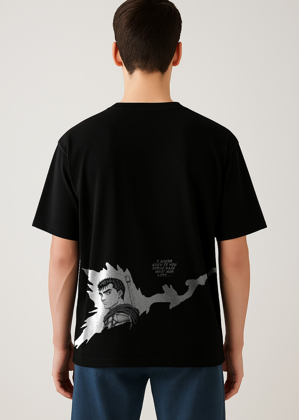 berserk guts oversized t shirt
