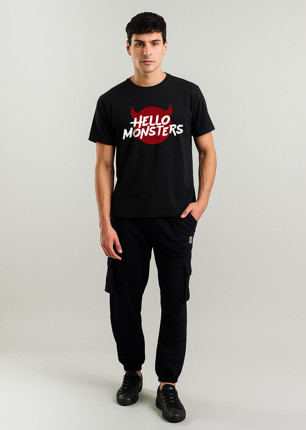 hello monster kpop t shirt